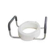 Essential Medical Supply B5083 Elevated Toilet Seat with Arms, Elongated