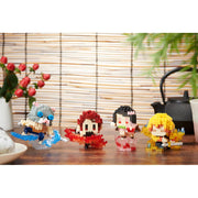 Demon Slayer NBCC164 Tanjiro Kamado (Sun Breathing) Nanoblock Character Collection Building Kit
