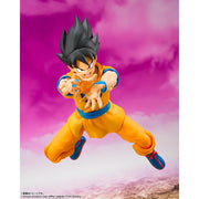 Bandai Spirits S.H.Figuarts Dragon Ball Daima Son Goku Action Figure, Redesigned Model, Multiple Interchangeable Parts, 5.7 in