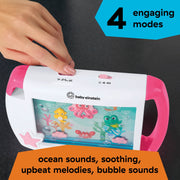 Baby Einstein On-the-Go Sea Dreams Soother Portable Baby Sound Machine with Music and Lights Pink 17426-013