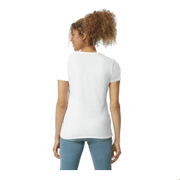 Gildan Women's Softstyle Fitted T-Shirt WHITE, L