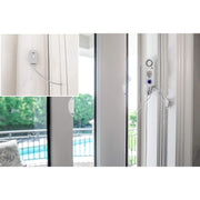 Techko Safe Pool Alarm with Strobe Light, High Output 110-115 dB 6-Tone Siren, Water and Weather Resistant, Extra Sensors and Bypass Reset Button, S287