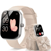 Geryst Smart Watch for Men and Women, 1.91 in HD Display, Bluetooth Call, 120+ Sports Modes, IP68 Waterproof