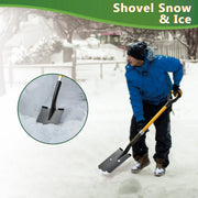 FENHRTVM 42in Comfortable D-Handle Garden Spade Made by Blake Steel
