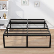Lutown-Teen EE18-6CK 18 inch California King Bed Frames, Black