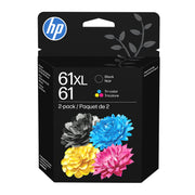 HP CZ138FN#RFD 61 Tri-color/61XL Black Ink Cartridge Combo Pk
