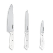 Cuisinart CEW3R-3PCS3 Classic Triple Rivet Stainless Steel 3-Piece Knife Block Set with Blade Guards