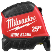Milwaukee 48-22-1225 25ft Wide Blade Tape Measure with 18 Ft. Reach