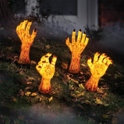 Zombie Hand Stake Lights, Set of 4