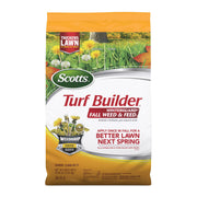 Scotts Turf Builder WinterGuard Fall Weed and Feed Lawn Fertilizer and Weed Killer, 33.84 lb, Covers 12,000 Sq Ft, 22447