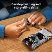 LEGO Speed Champions Time Machine from Back to the Future, Dual Build Modes, 357 Pieces, Includes Doc Brown and Marty McFly Minifigures, Ages 9+, Model 77256