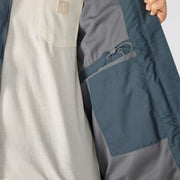 Carhartt Women's Rockford Rain Defender Lightweight Rain Jacket, Iron Blue, Large, 104221