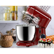 AILESSOM AL-ER01 660W 10-Speed Samsaimo Stand Mixer, 6.5QT, Empire Red