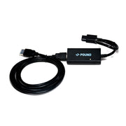 Pound Technology HD Link Cable for Original Super Nintendo SNES System, HDMI with Native RGB Support, 720p Upscaling, Includes Micro USB Power Cable, 432106