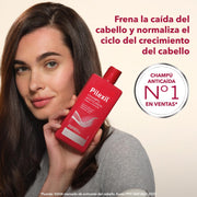 Rimmel London Pilexil Hair Regrowth Shampoo with Zinc, Natural Ingredients, Paraben Free, Silicone Free, 16.9 Fl Oz