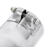 Flowmaster Exhaust Tip, 3.00 in Rolled Angle Polished Stainless Steel, Fits 2.50 in Tubing, Clamp On, 12 in, 15361