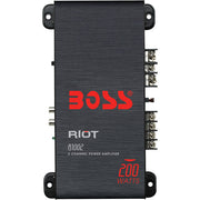 Boss R1002 RIOT 200 Watts 2-Channel High Power Amplifier