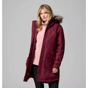 Columbia Suttle Mountain Insulated Long Jacket - Rich Wine - L