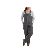 Berne Softstone Duck Insulated Bib Overalls for Ladies - Titanium - M - Regular