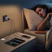 Anker Prime Wall Charger, 100W GaN, 3 Ports with USB-C and USB-A, Silver, Compact Foldable Design, A2688J41-1