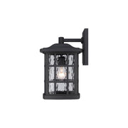 Quoizel SNN8409K Stonington 15-in H Mystic Black Medium Base (E-26) Outdoor Wall Light