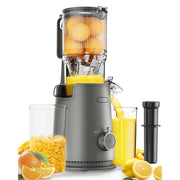 Aeitto WM-SJ050C-Gray-01 Cold Press Juicer Machine for Fruits and Vegetables