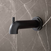 Signature Hardware Greyfield Tub Spout with Diverter - Matte Black