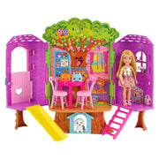 Barbie HPL70 Chelsea Barbie Doll and Treehouse Playset with Pet Puppy