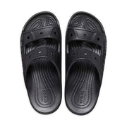 Crocs 207627-001-M12 Unisex Baya Slide Sandals, Black, Size: M12