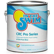 In The Swim A7300 CRC Pro-Series Chlorinated Rubber-Base Pool Deck Paint, White, 1 Gallon, Gloss Finish, Waterproof, Fast-Drying