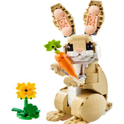 LEGO 6527848 Creator 3 in 1 Cute Bunny Building Toy with 3 Build Options, Bunny, Seal or Llama