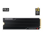 Samsung 9100 PRO 4TB Internal SSD with Heatsink, PCIe Gen 5x4, M.2 2280, Up to 14,800 MB/s Read Speed