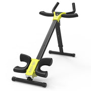 Leike Sports Height Adjustable Ab Trainer AB93801, Whole Body Workout Machine with 5 Resistance Levels, Large LCD Monitor, Foldable Design, Premium Alloy Steel Frame