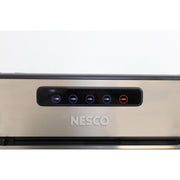 Nesco Deluxe Vacuum Sealer, 11.8-Inch Extra-Wide Seal, Dry and Moist Modes, Built-In Bag Cutter and Roll Storage, Silver, VS-101S