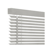 Asstd National Brand Gii Cordless Morning Star Vinyl Mini Blinds - GREY ONE SIZE