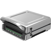George Foreman GRD6090B Smokeless - Digital Smart Select, Family Size (4-6 Servings), Stainless Steel