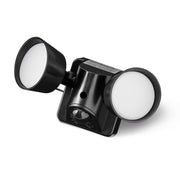 Hyper Tough FSI 90-1491-25 2-Head LED Direct Wire Motion Sensing Outdoor Security Light, 2500 Lumens, Black, 120 Degree