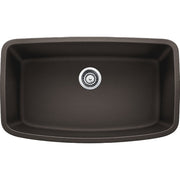 Blanco 441611 Valea Super Undermount Single Bowl Kitchen Sink, Large, Cinder