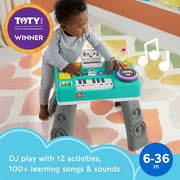 Fisher Price HLM43 Laugh & Learn Mix & Learn DJ Table, Musical Learning Toy for Baby & Toddler