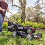 Black Max MNA152718 Push Mower 140cc 500 Series Briggs & Stratton Engine (Assembled Height 38.6 Weight 54.2 Pounds)
