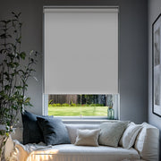 Chicology Cordless Blackout Roller Window Shades, Room Darkening, Privacy, Byssus White, 32 in W x 72 in H, Easy Install, RSBW3272