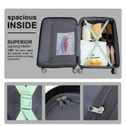 Tripcomp Luggage Sets 5 Piece, Hardside Travel Luggage Set (20/24/28) with TSA Lock, Expandable Suitcase Set with Spinner Wheels
