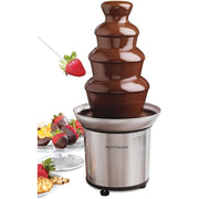 Nostalgia NCFF986SS 4-Tier Stainless Steel Chocolate Fountain