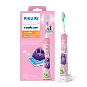Philips HX6351/41 Sonicare for Kids Rechargeable Electric Toothbrush with Bluetooth Connectivity, Pink