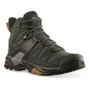 Salomon L41739800 X Ultra 4 Mid GORE-TEX Hiking Boots for Men, Deep Lichen Green/Peat/Kelp, 12M