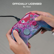 Turtle Beach Rematch Advanced Wired Gaming Controller, Kyoto Bloom Lenticular Design, True Hall Effect Hair Triggers, Mappable Back Buttons, Dual Rumble Motors, 8ft USB-C Cable