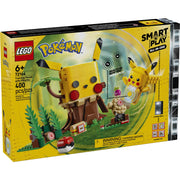 LEGO Pokmon SMART Play Training House with Pikachu Interactive Building Toy, 400 Pieces, Ages 6+, 72164