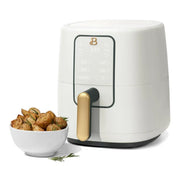 Beautiful 19303 3QT Air Fryer with TurboCrisp Technology, White Icing