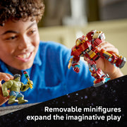 LEGO Marvel Epic Battle Hulkbuster vs. The Hulk Building Toy, 413 Pieces, Multicolor, Ages 9+, 6588677