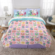 Franco 6B494C Gabby's Dollhouse Kids Full Bed in a Bag, Comforter and Sheets